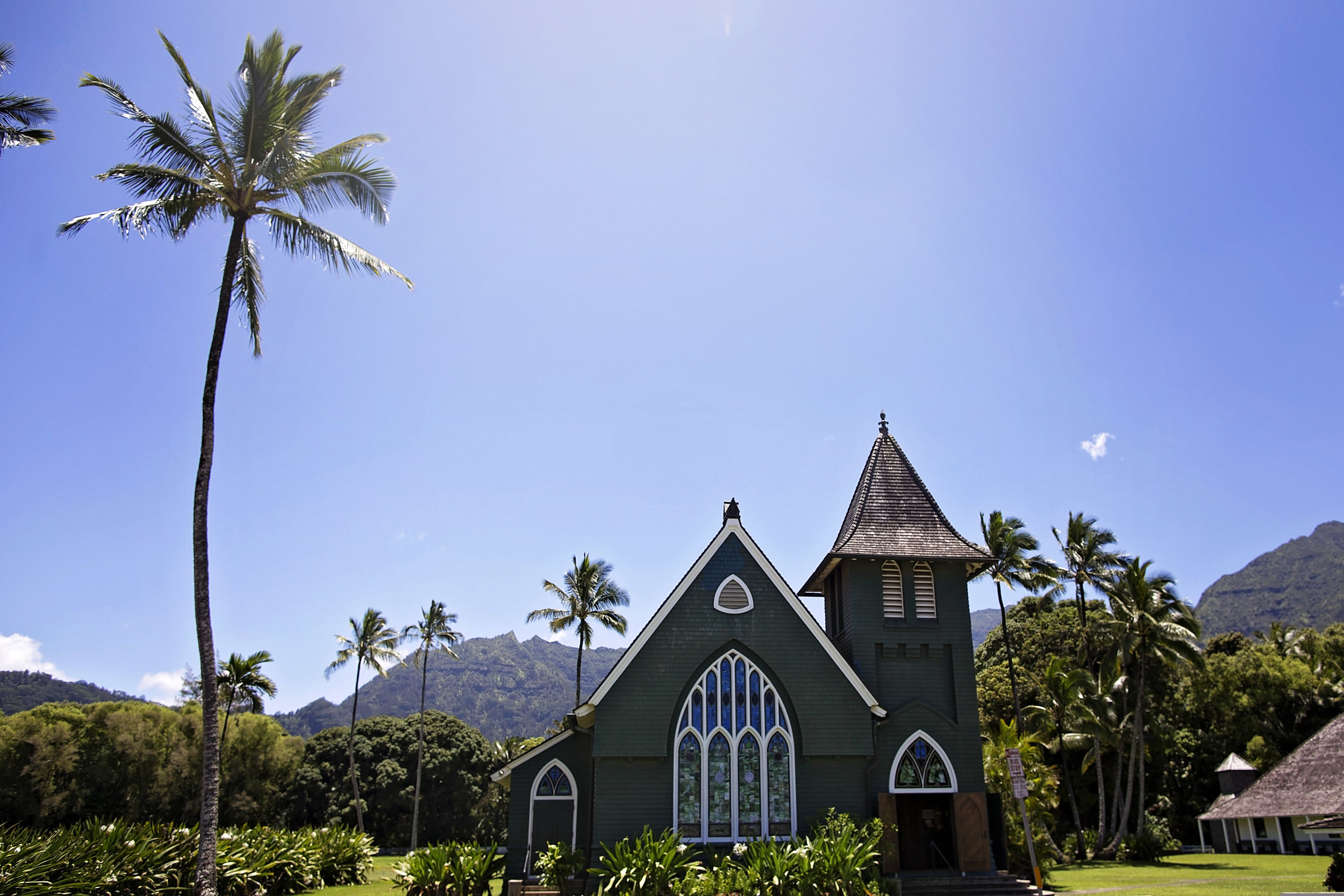 The prettiest little church in Kauai
